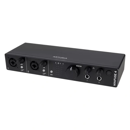 Купить Arturia MiniFuse 4 Black по выгодной цене в Санкт-Петербурге