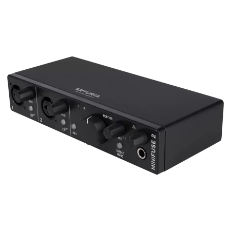 Купить Arturia MiniFuse 2 Black по выгодной цене в Санкт-Петербурге