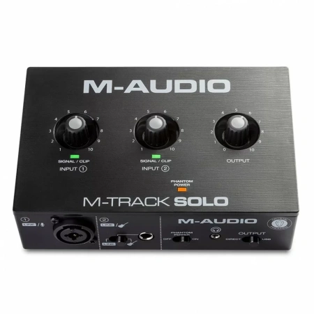 Купить M-AUDIO M-TRACK SOLO II по выгодной цене в Санкт-Петербурге