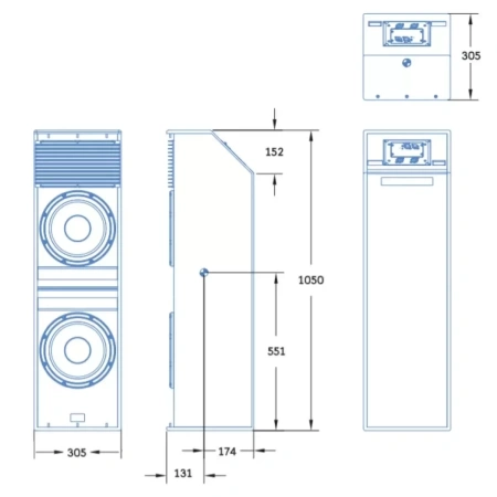 Купить Meyer Sound USW-210P по выгодной цене в Санкт-Петербурге